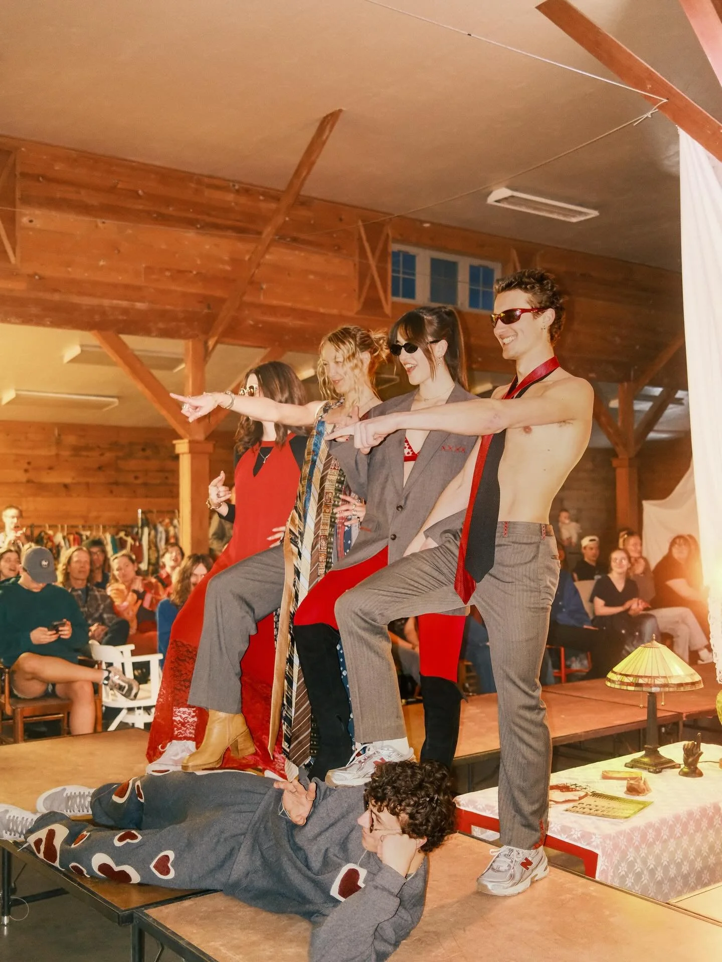 Bozeman Fashion Week Spring 2026 was an absolute ball. Scraphouse collaborated with AJ Designs in created both a dress up and dress down look for Valentine&rsquo;s day❤️ I also had to throw in my tie dress made from over 50+ silk ties:)
Applications 