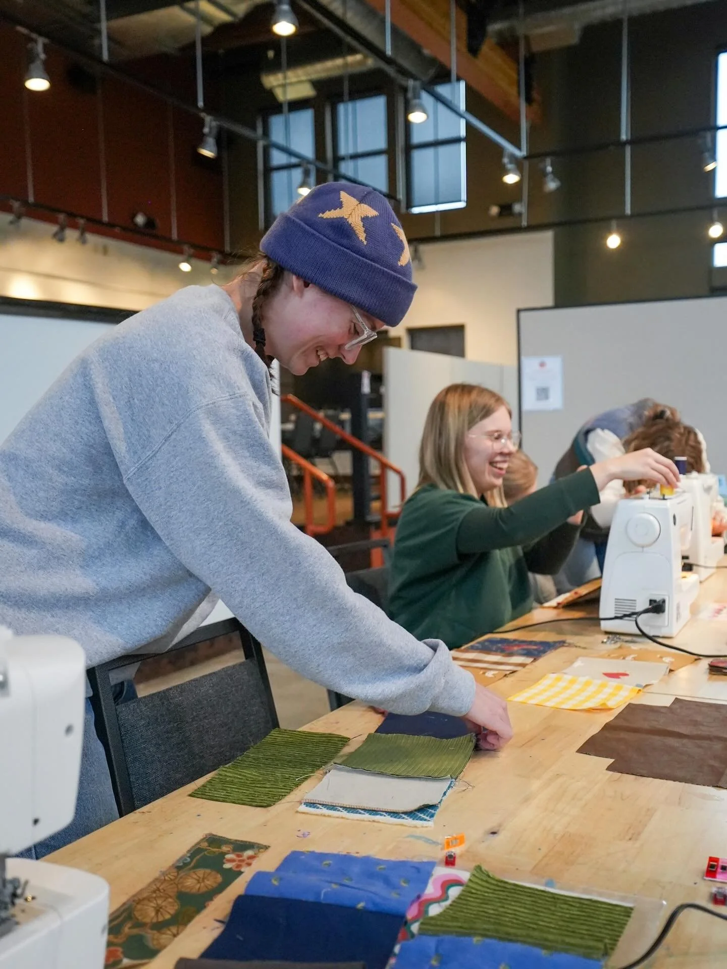 I have had an amazing time learning to be a teacher @bigskyarts 
Thank you to all the lovely people who attended my tote bag workshop and sat through 10 weeks of me trying to explain something I&rsquo;ve never had to. I usually don&rsquo;t pay attent