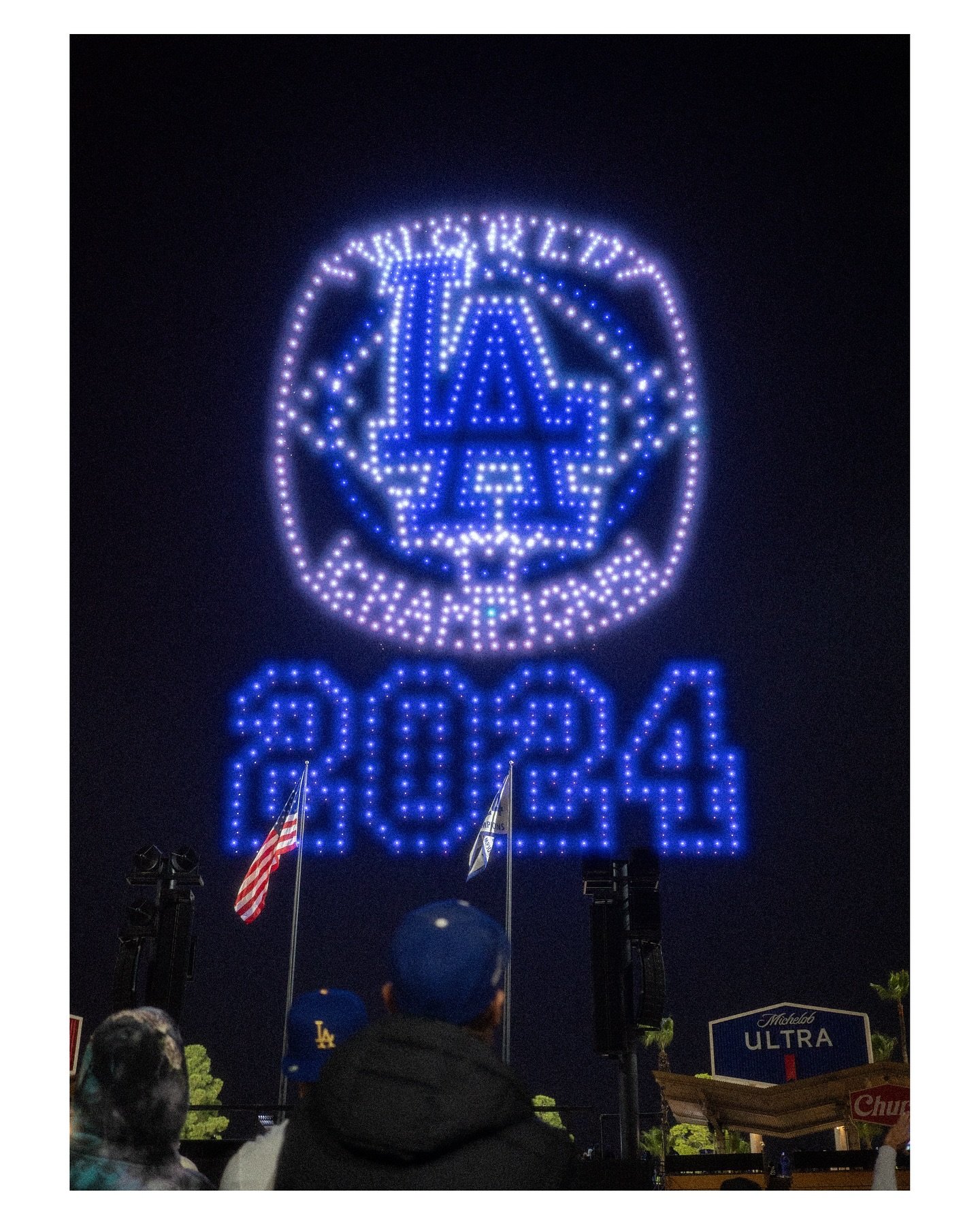 Friday Light Shows at Dodger Stadium
#Dodgers #dodgernation