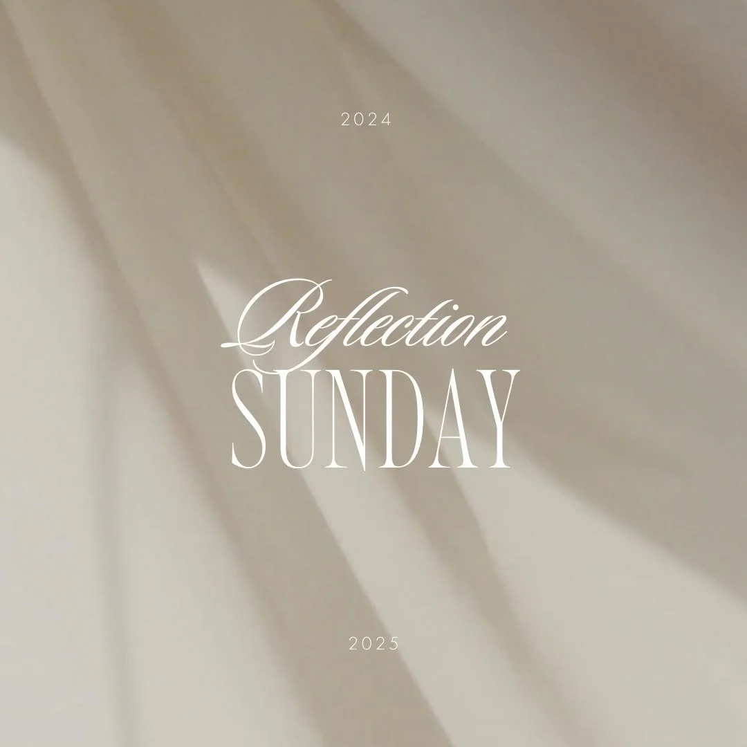 Reflection Sunday: 2024-2025 episode artwork