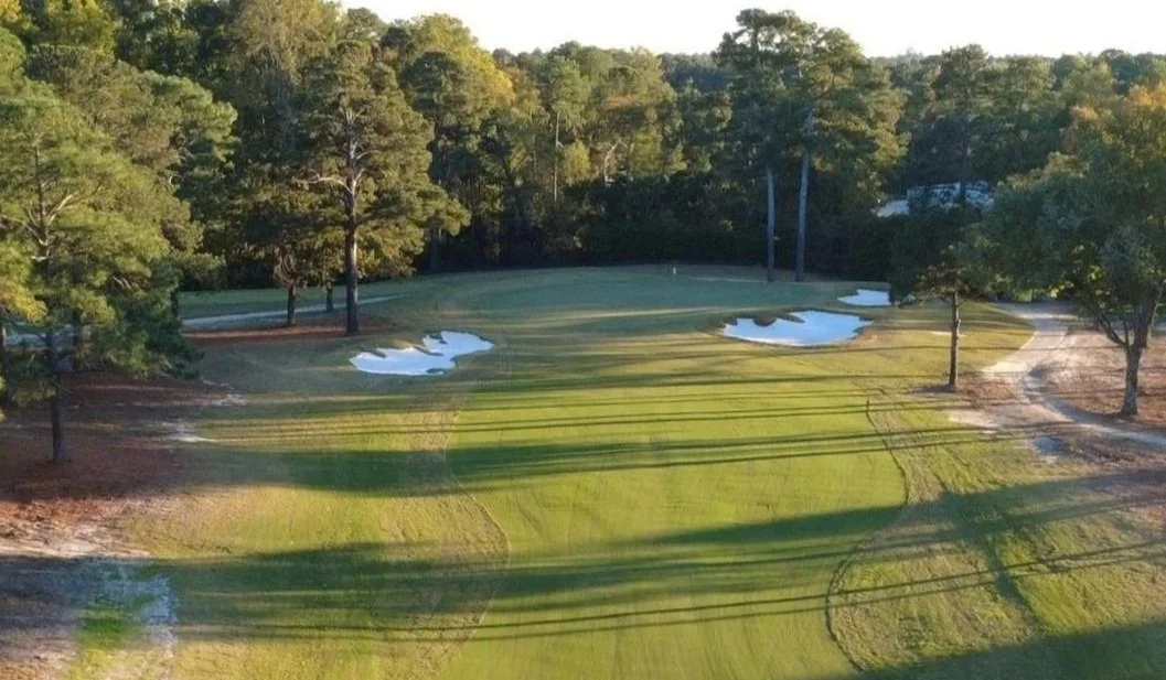 Finished Hole 7 Green site