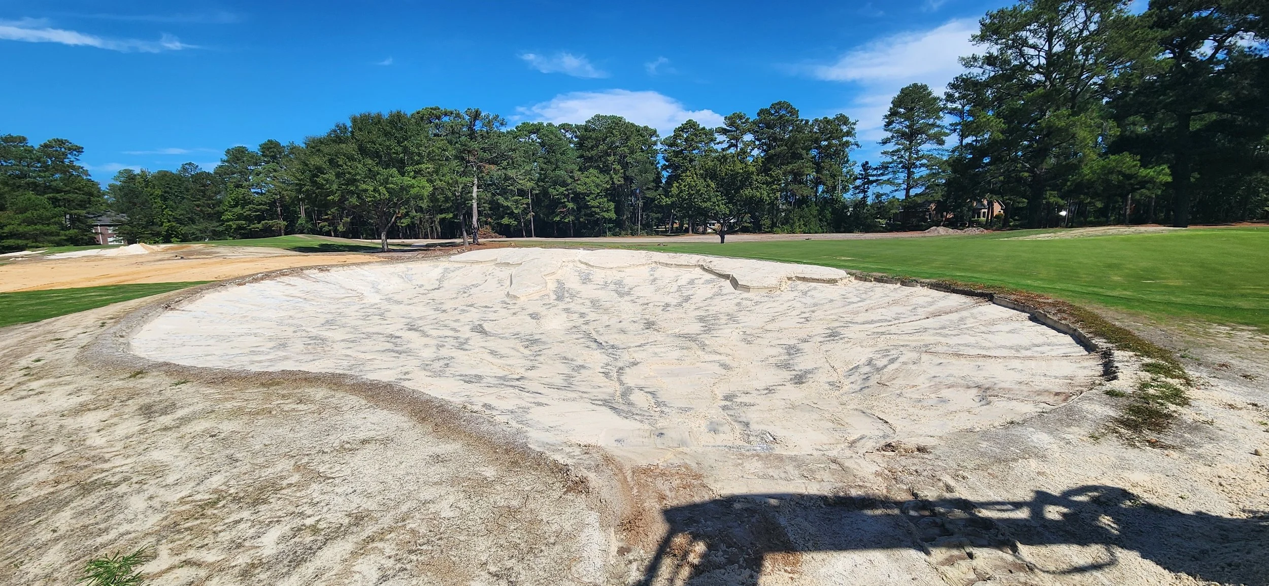 Back Left Greenside Bunker on Hole 15