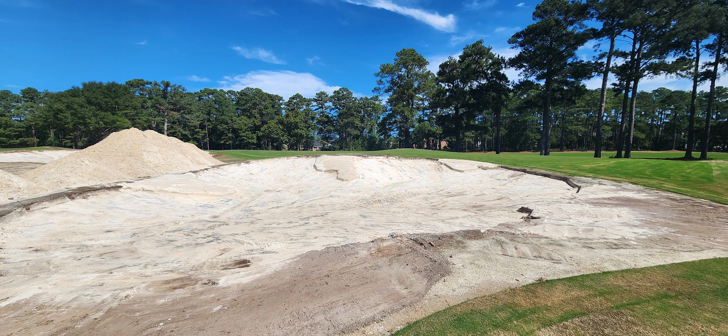 Front Left Greenside Bunker on Hole 15