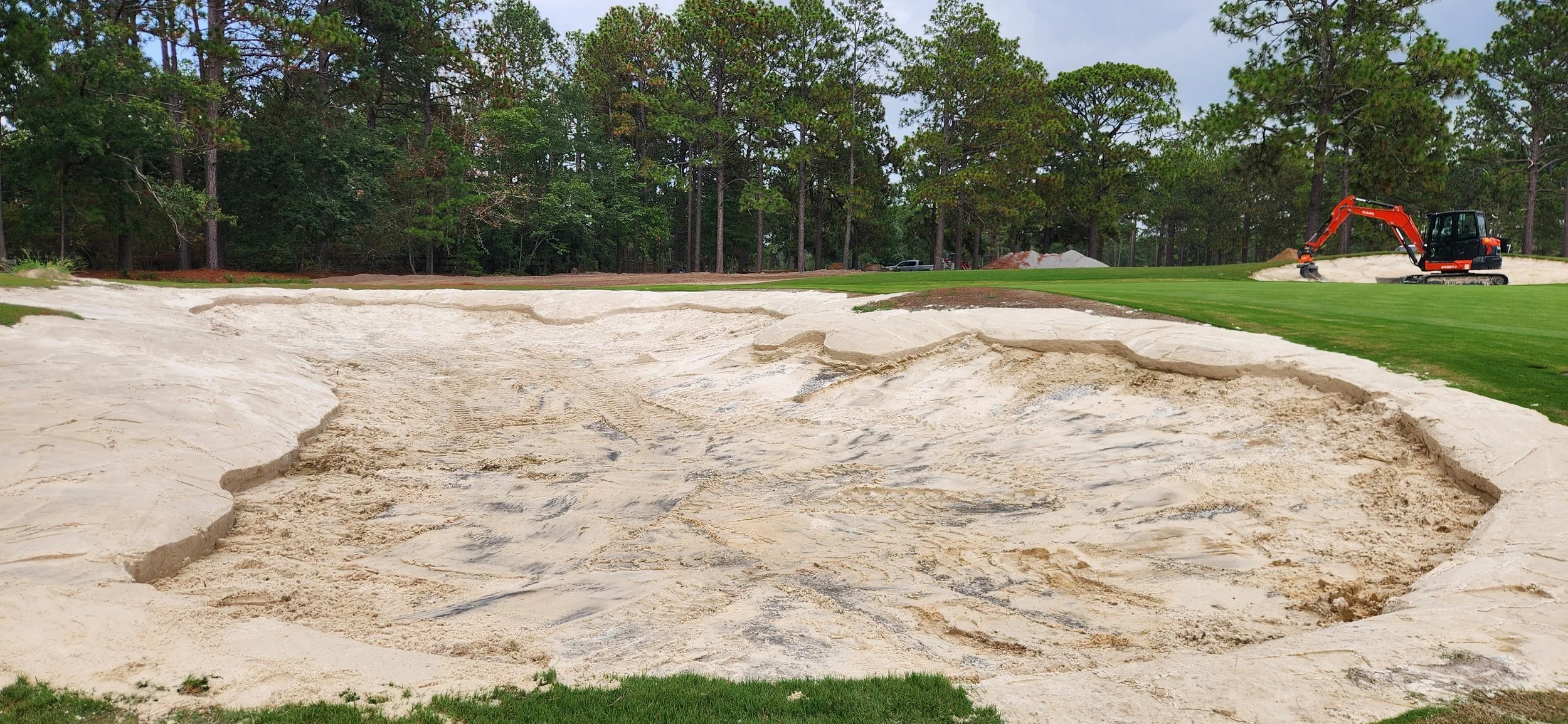 Left Greenside Bunker on Hole 8