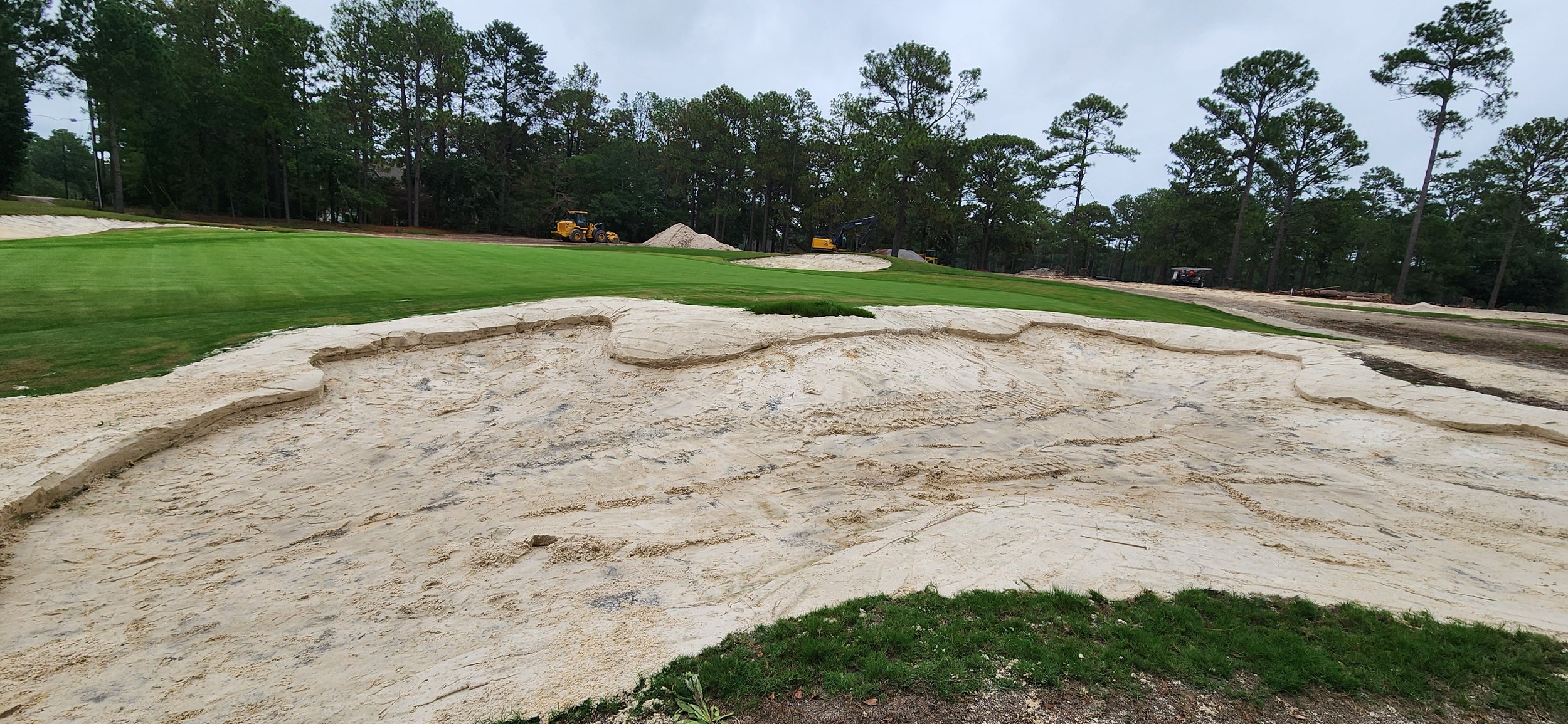 Right Greenside Bunker on Hole 8