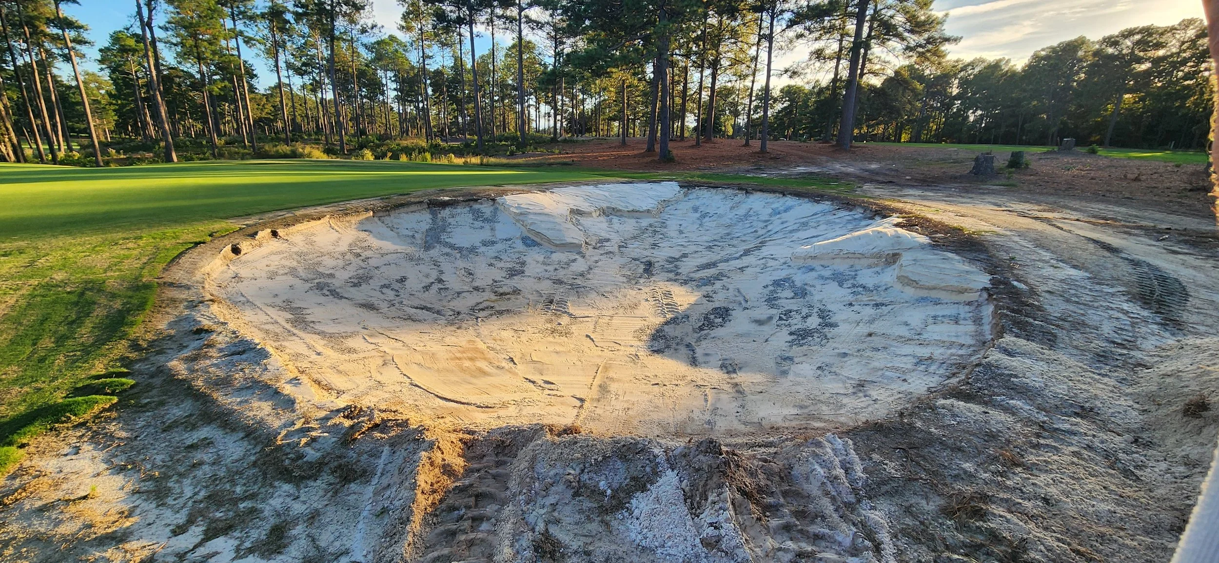 Right Greenside Bunker on 16 After