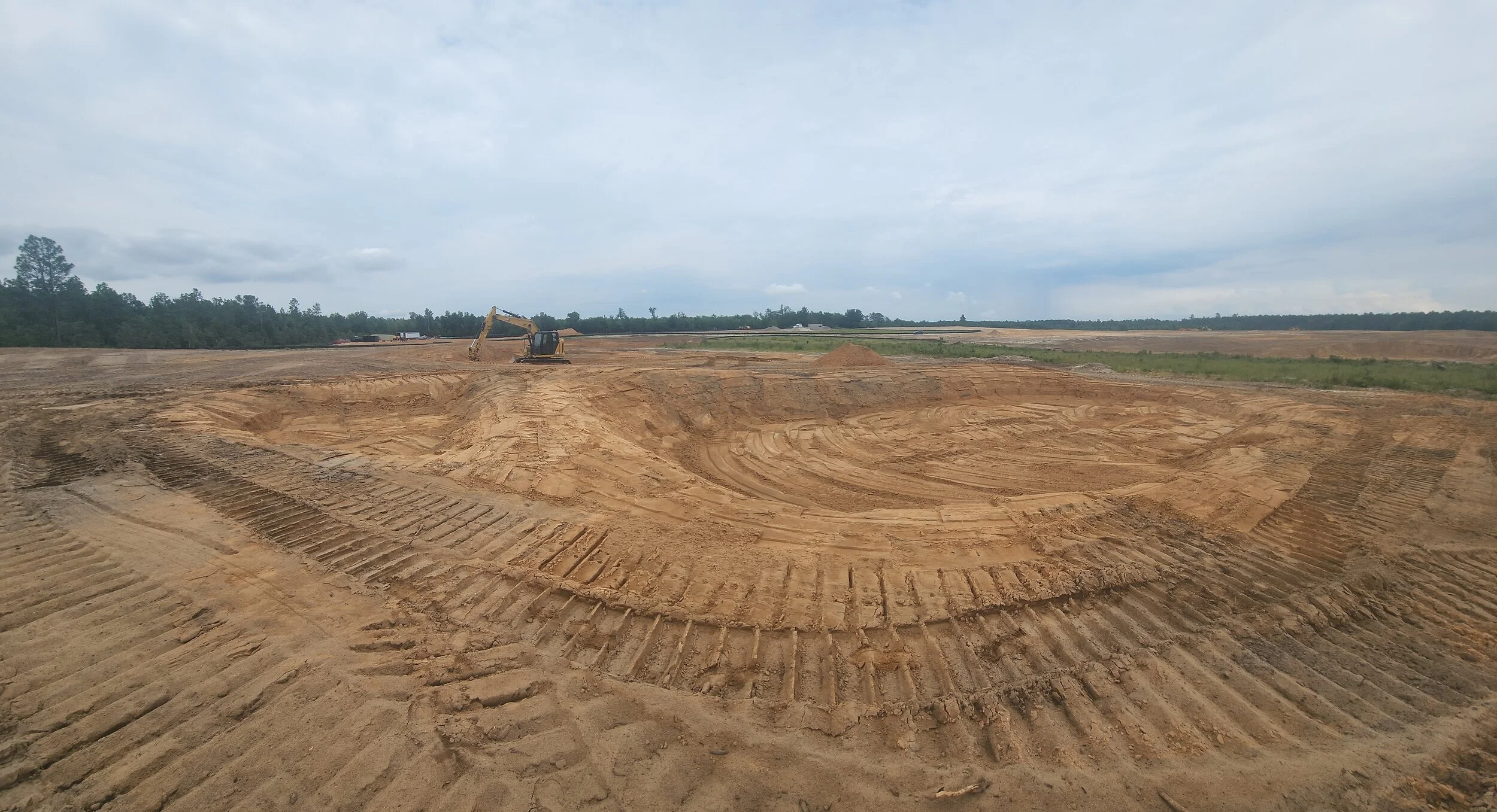 Now extinct bunker complex on 1st
