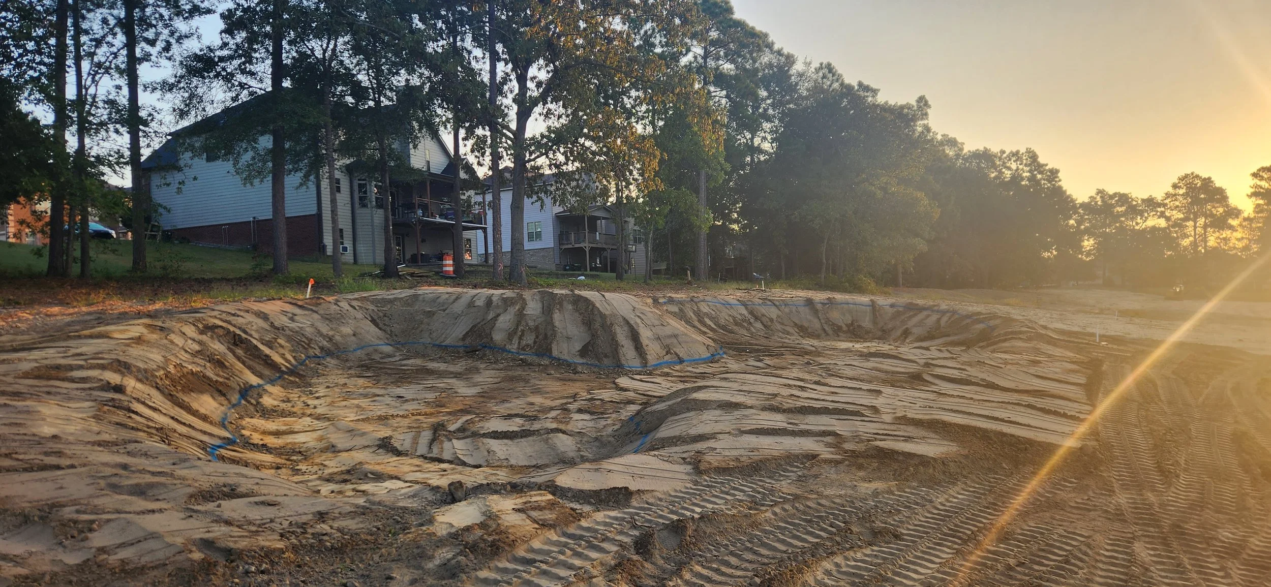 Early left fairway bunker on 16th