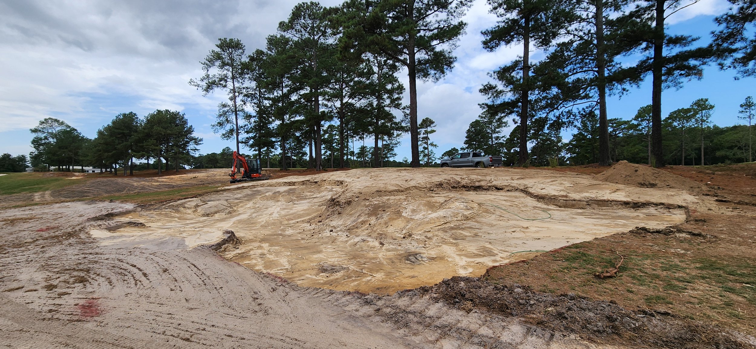 Right Fairway Bunker on Hole 18