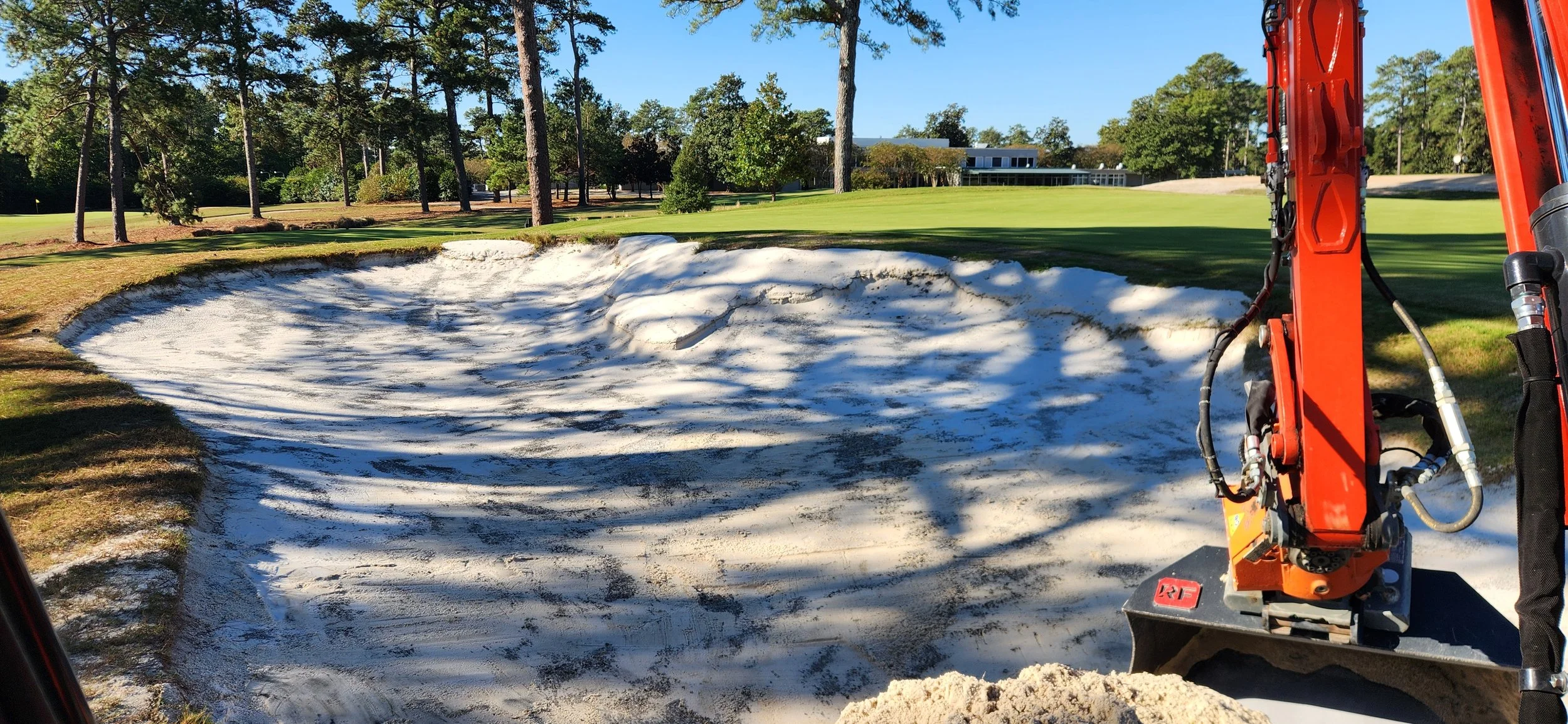 Left Greenside Bunker on Hole 18