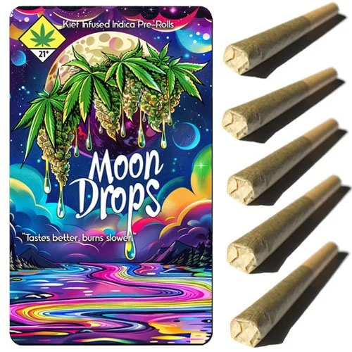 Indica Kief Infused Pre-Roll Joints