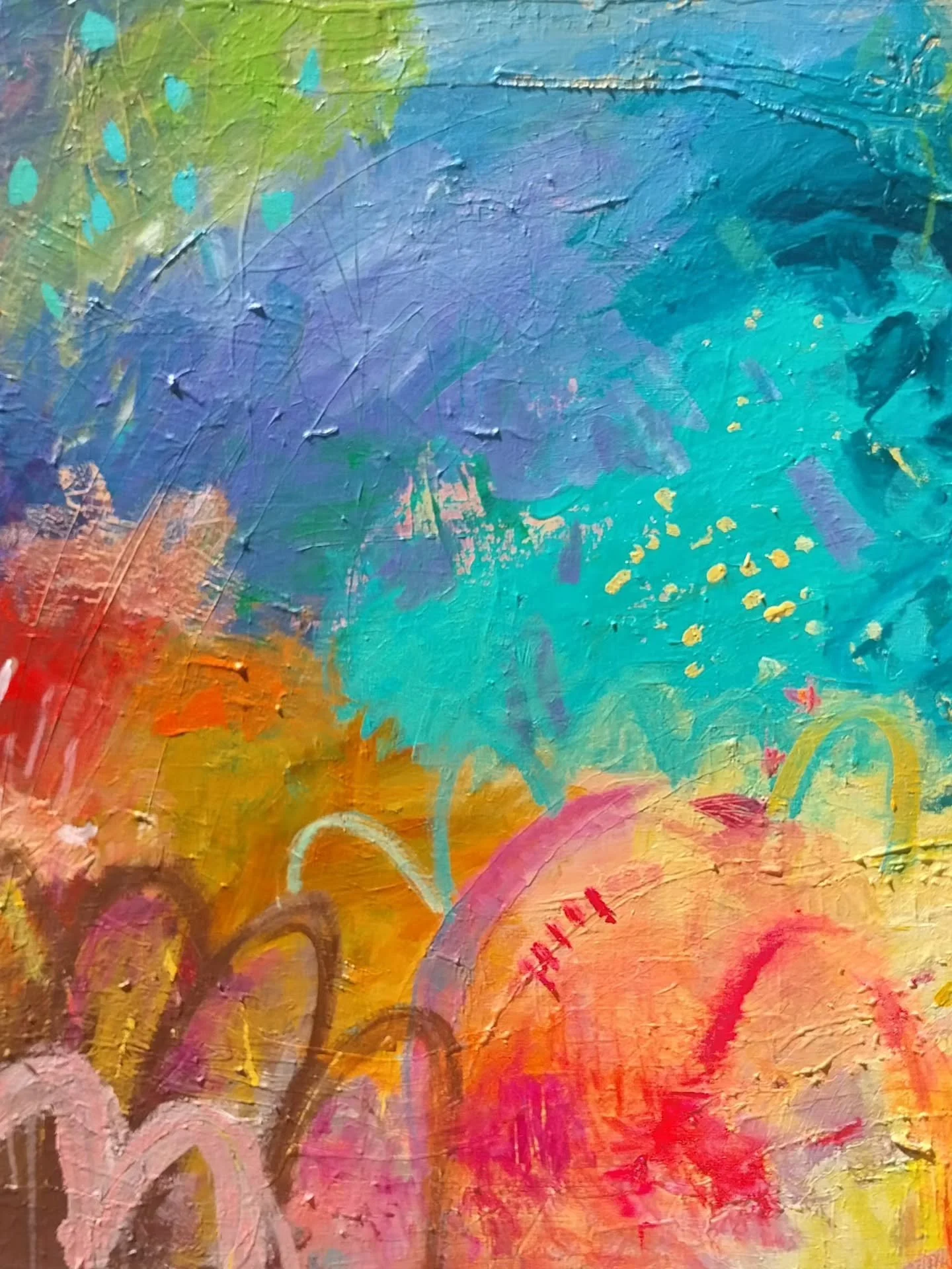 Still an all time favourite of mine ❤️ 

#oilsticks 
#morecolourplease 
#abstractart 
#colourfulabstract 
#brightabstract