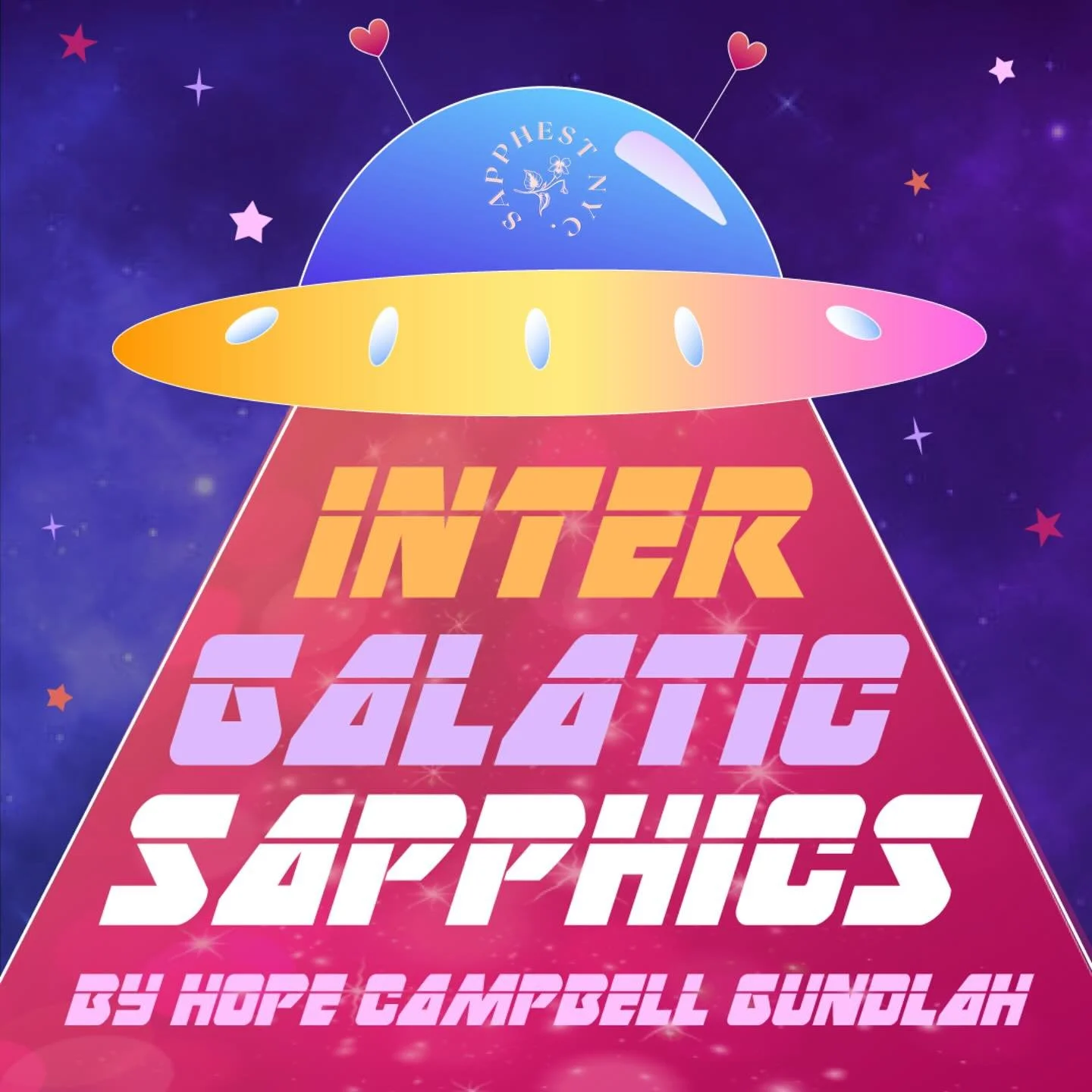 SAPPHEST CAST ANNOUNCEMENT 🚨
Intergalactic Sapphics by Hope Campbell Gundlah (she/they)
Directed by Sav Lyon (they/he)
Featuring:
✨ Jackie Alexis (they/them)
✨ Savanah Louise Lyon (they/he)
✨ Gabi Schwartz (she/her)
✨ Keith Weiss (he/him)
Join us