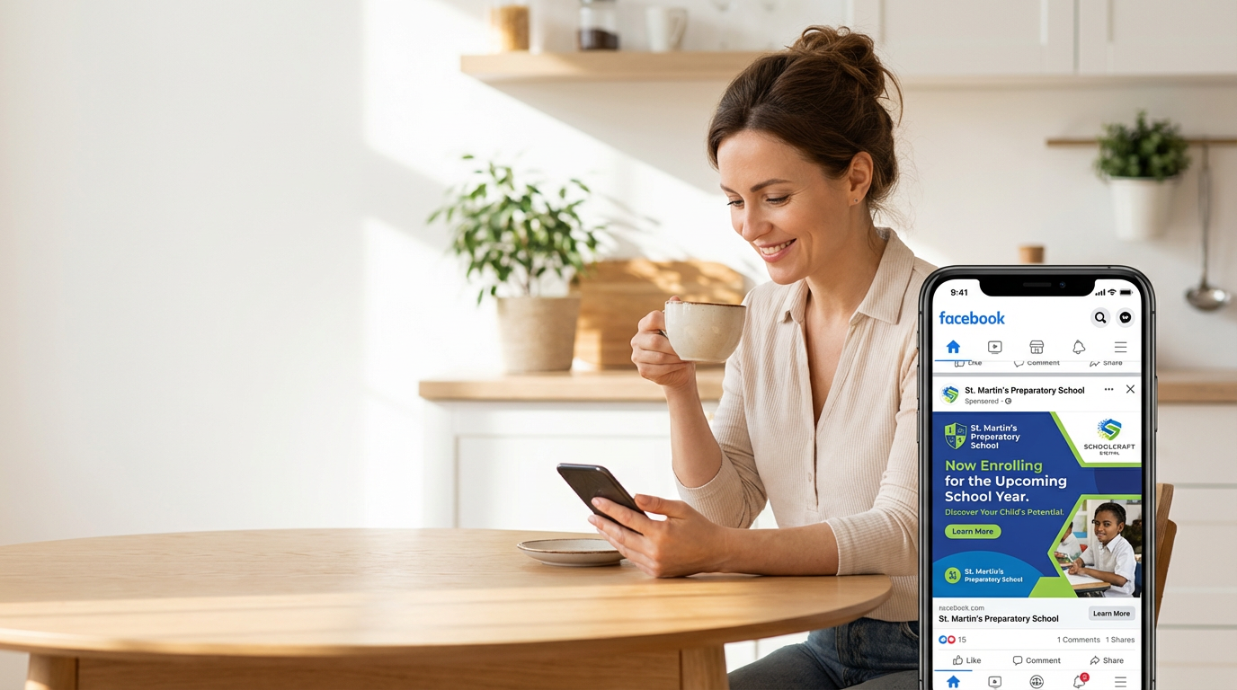 Where Facebook Actually Fits in Your Enrollment Funnel