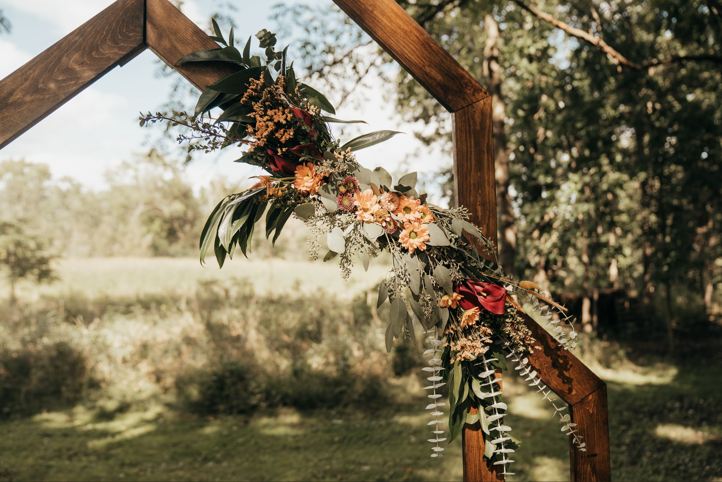 KK woods gathering spot, outdoor venue for weddings, graduations, customer appreciations, pop-up vendor events.