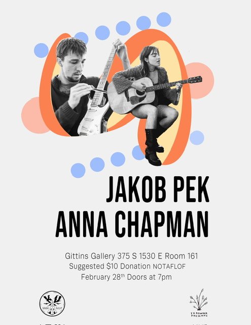 Anna Chapman, Jakob Pek @ Gittins Gallery 