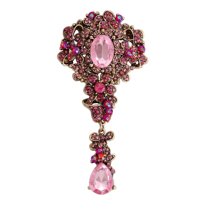 Diamond-Flowers-Pin-In-Natural-Pink-Featuring-Zinc-Alloy-And-Rhinestones-Inlay-4.webp