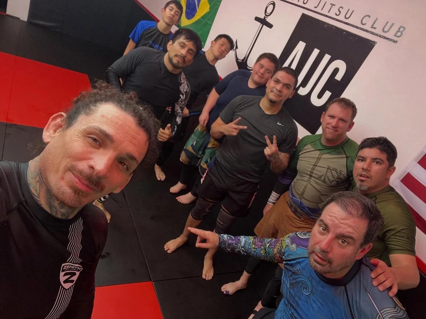 1st class of the year glad to c everyone on the mats #2026 #thereturn #jiujitsu #squad #myteam #zenith #mondaymotivation #chino #california #anchorjiujitsuclub