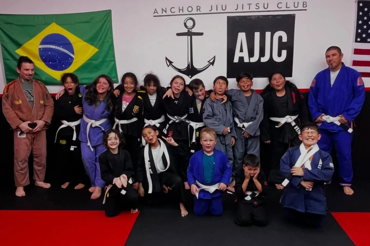 Tuesday Gi class with the anchor kids ⚓️ 7-12 yr olds @ 6:15 pm  #structure #discipline #accountability #kids #anchorjiujitsuclub 🫡