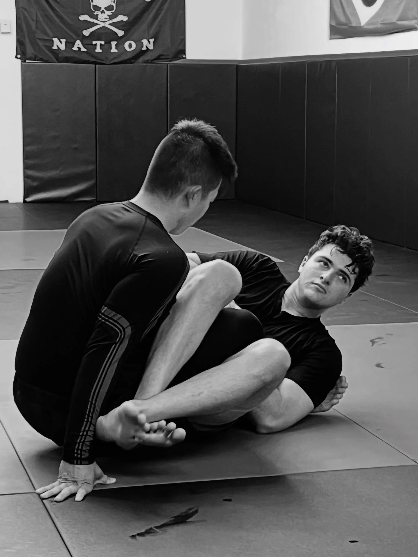 Nogi Wednesday night after hours #nogi #jiujitsulife #latenights #keepgoing #wednesdayvibes ⚓️ 2026
