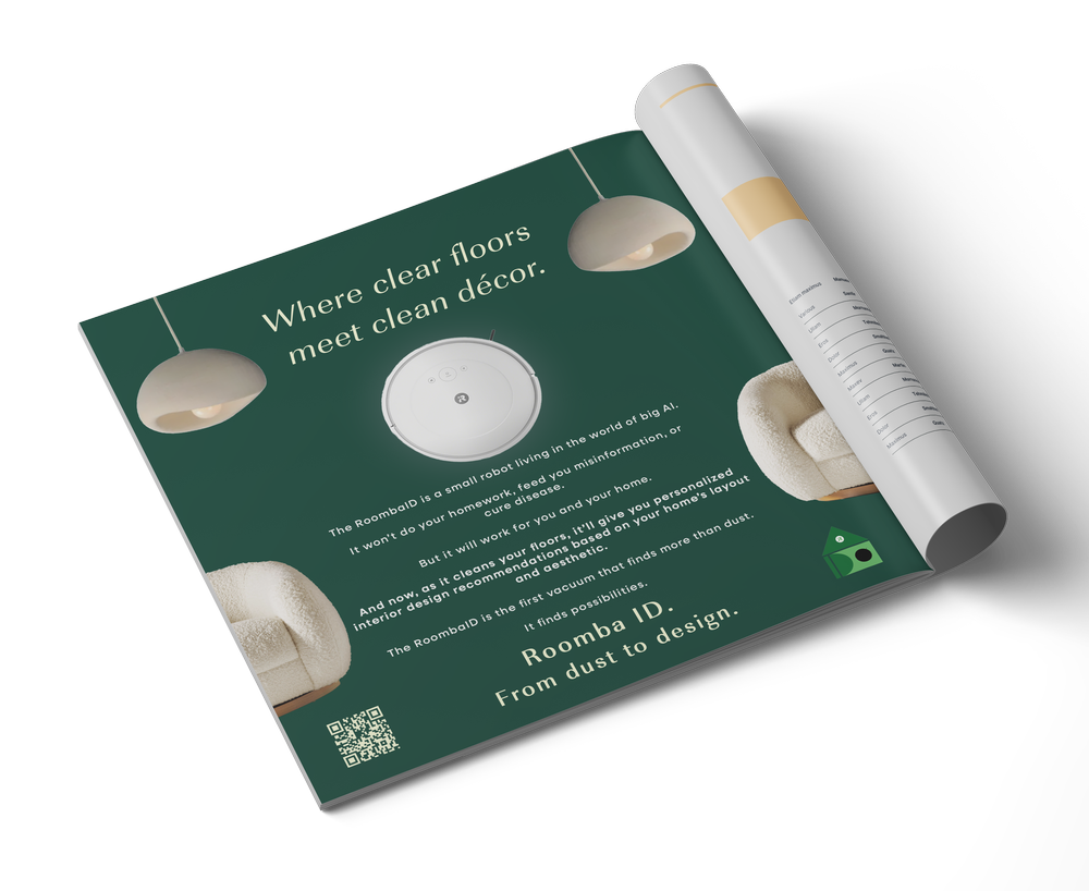 Roomba ID print mockup