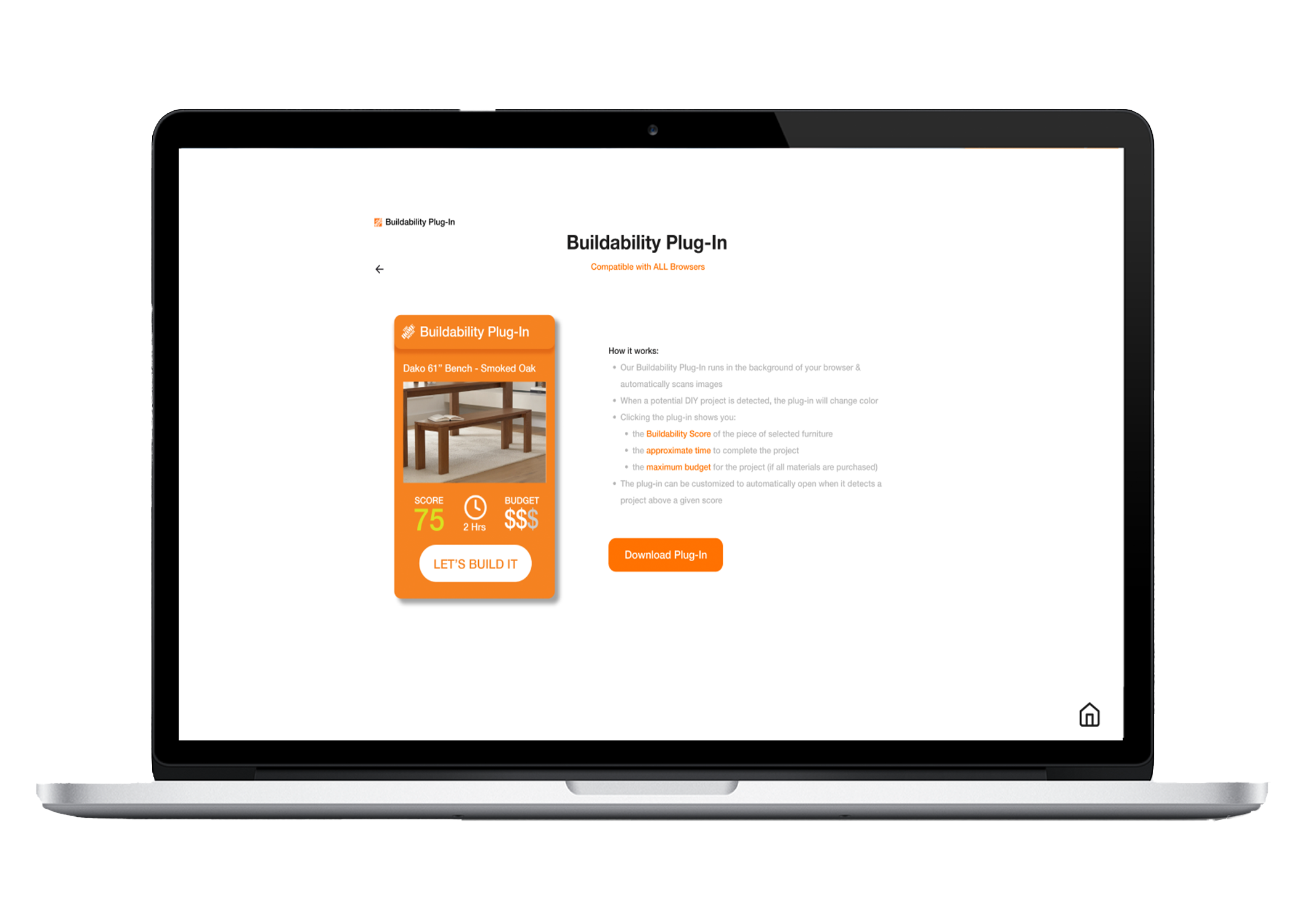 Buildability Plug-In explanation screen