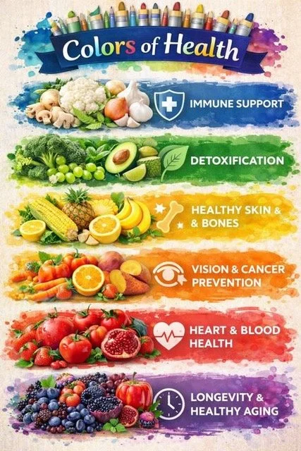 THE COLOUR OF FOOD And The HUMAN AURA