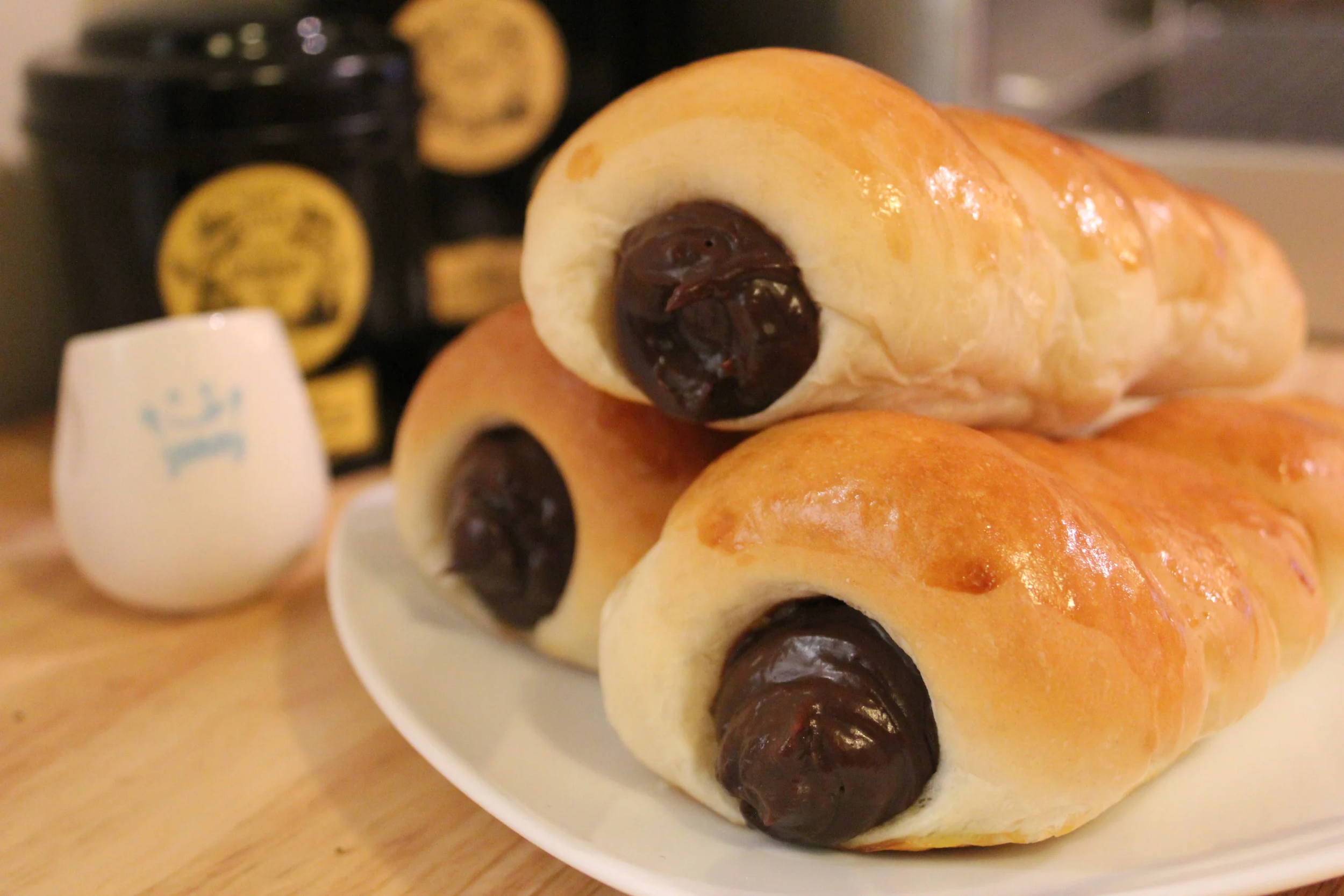 Chocolate Horn Bread / チョココロネ