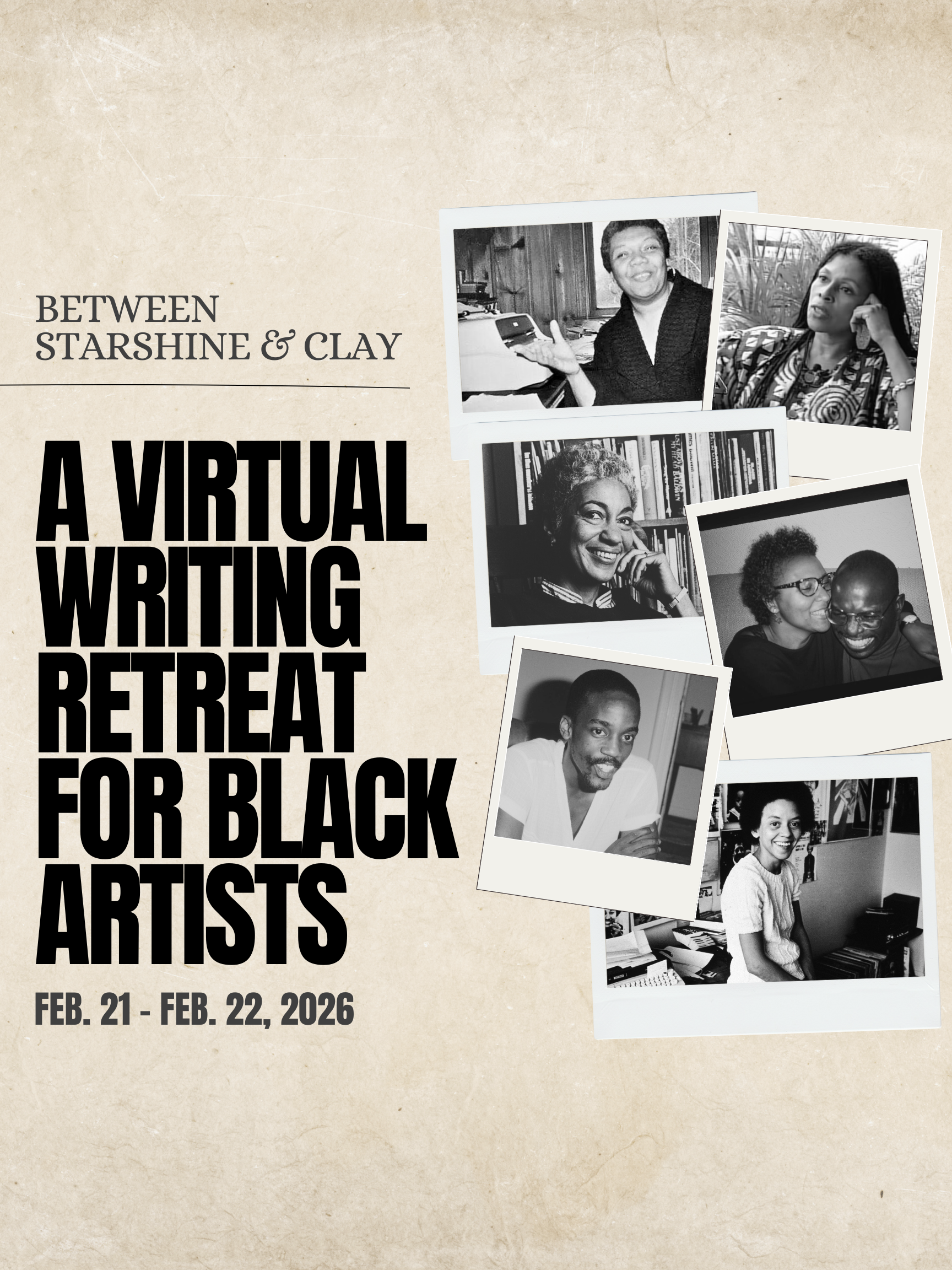 Between Starshine & Clay: A Virtual Writing Retreat for Black Artists