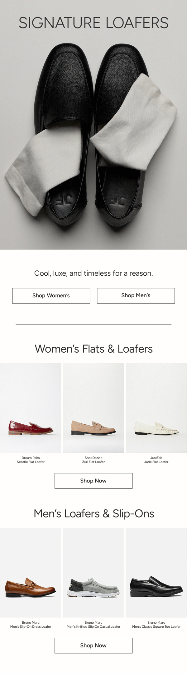 Loafers Email February 2026