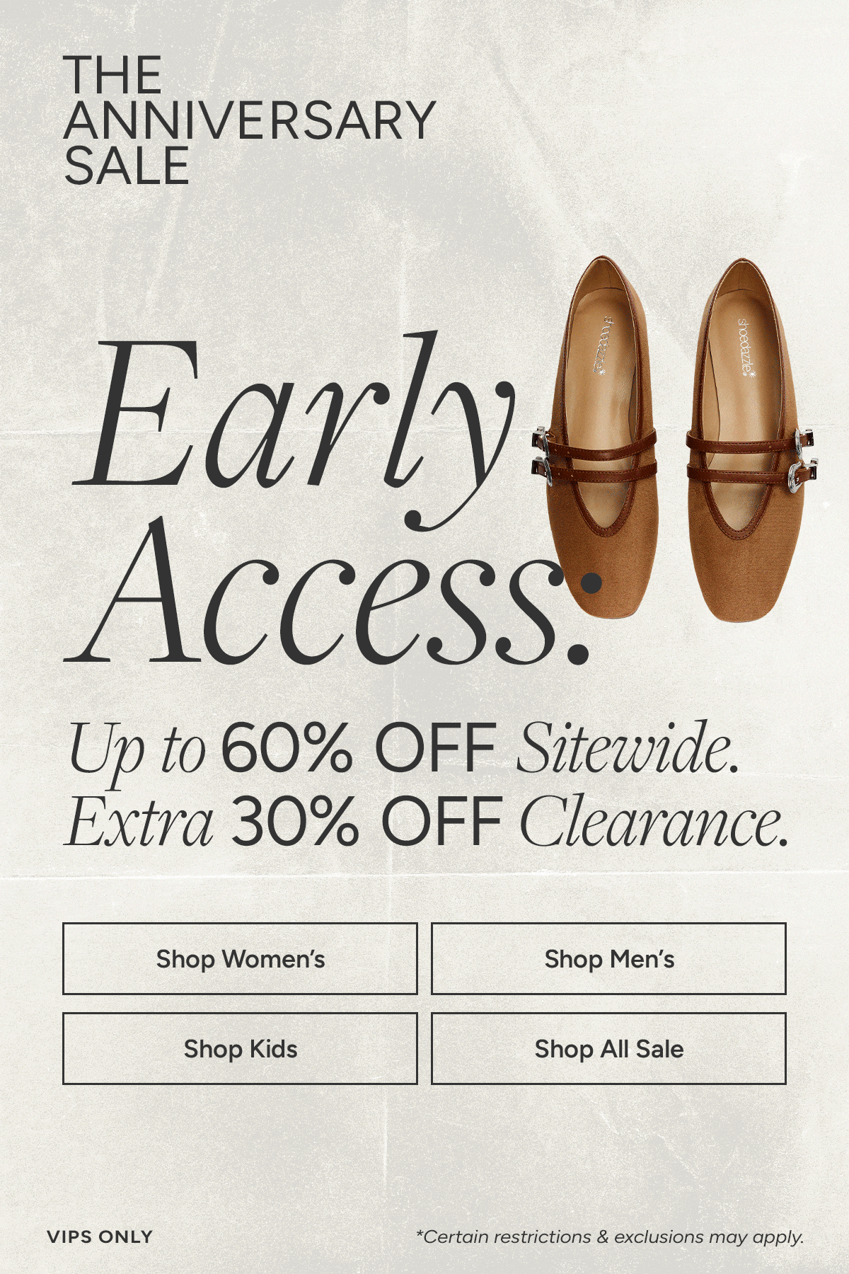 The Anniversary Sale Promo Email March 2026