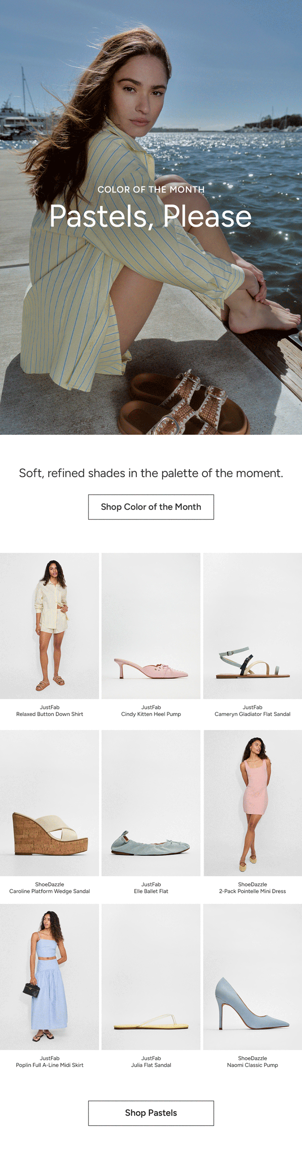 Color of the Month: Pastels Email April 2026