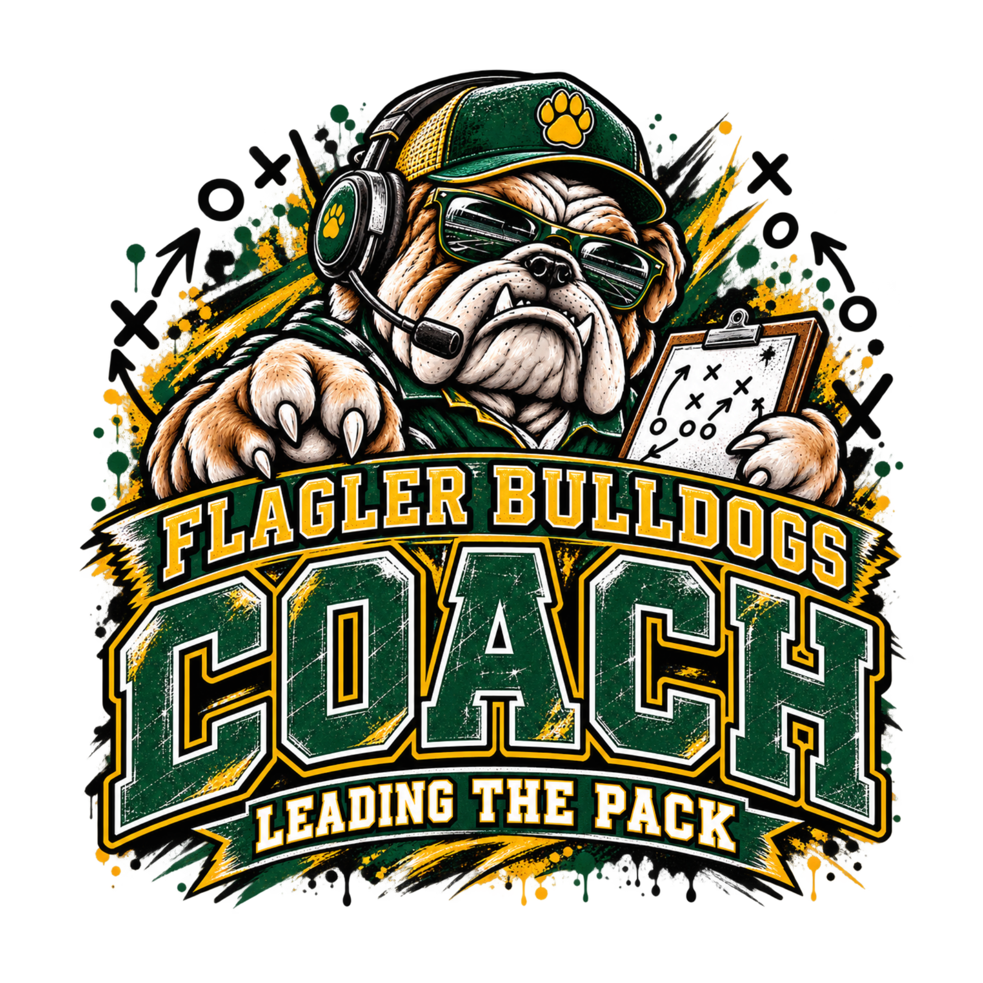 Flagler Bulldogs Coach T-Shirt