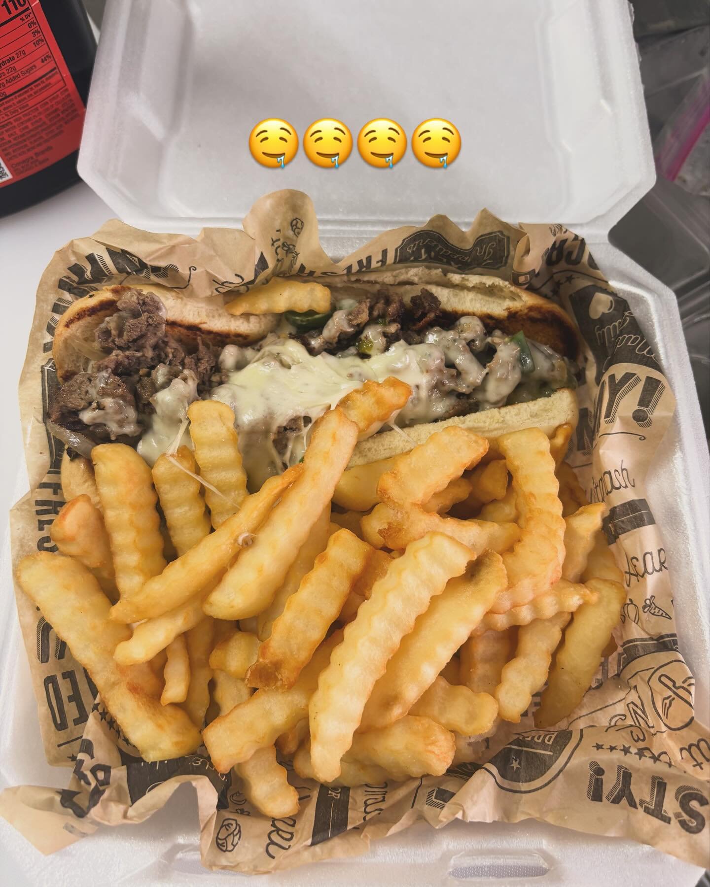 Grilled Philly Cheesesteak🙃🤤🤤