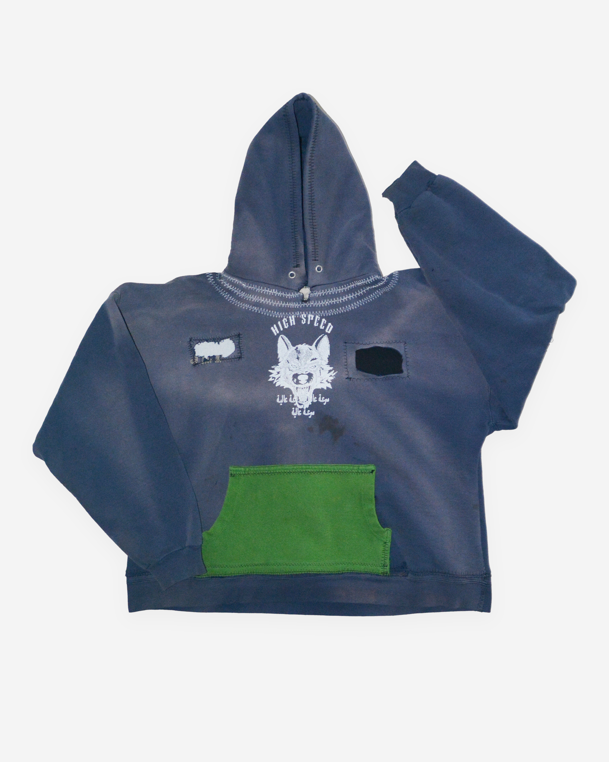 Sun-Scarred Barbwire Hoodie