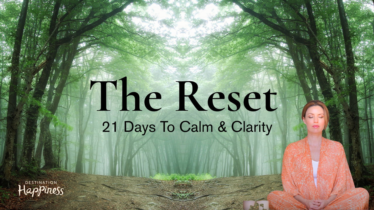 The Reset - 21 days to Calm &amp; Clarity (online) Live Supported October Intake