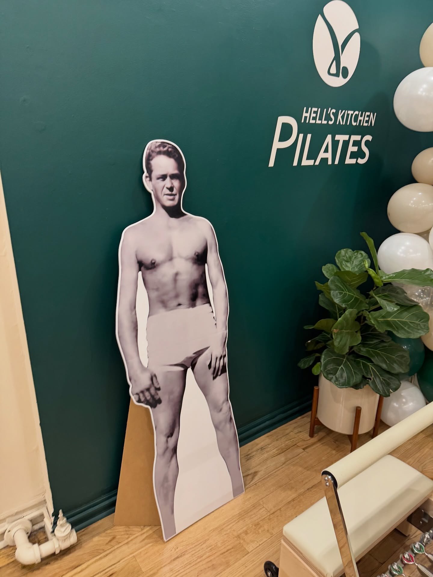 Some people ask who is this guy? 
This is Joseph Pilates, the founder of the method we all love, and he&rsquo;s practically a Hell&rsquo;s Kitchen local!

In 1926, Joe and his wife Clara opened their original studio at 939 Eighth Avenue, right here i