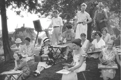 SC Art Colony painting class 1932-33.jpg