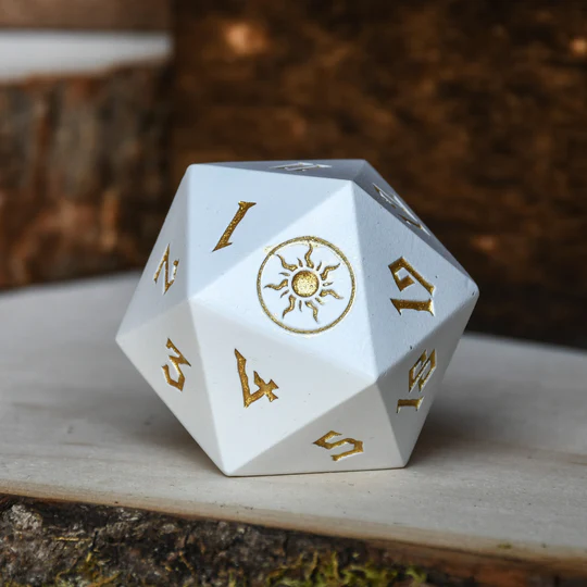 Plains D20 | Solid Metal Spindown