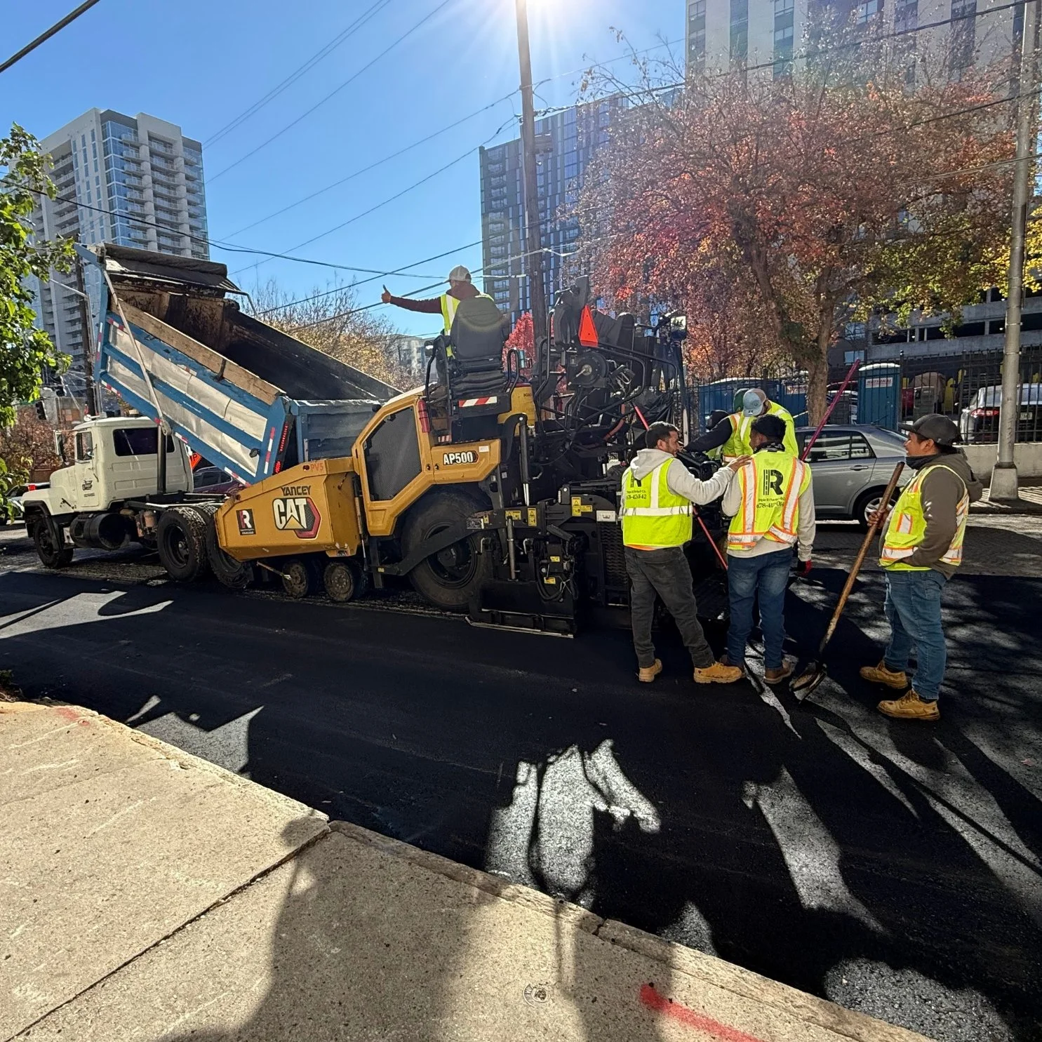 Atlanta tests recycled rubber asphalt as World Cup roadwork speeds up