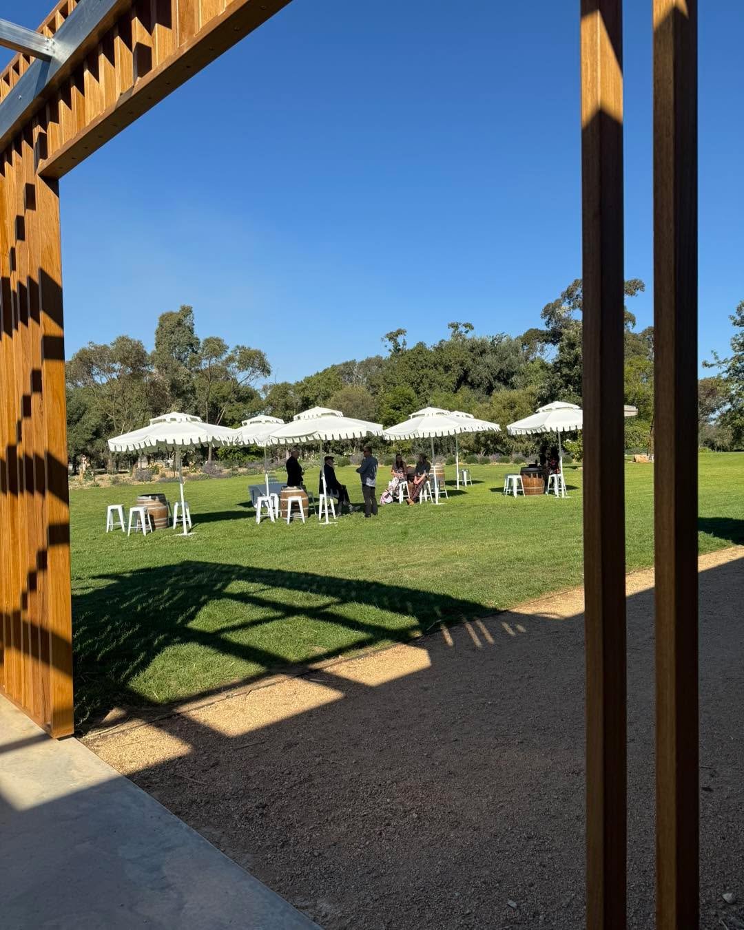 The final details are falling into place&hellip;our garden pavilion is nearly ready to open its doors. 🥂✨🤍
#Farmweddingvenue #countryhousewedding #alburywedding #ruralwedding #waggawedding #farmwedding #countryweddings #gardenwedding #Riverinaweddi