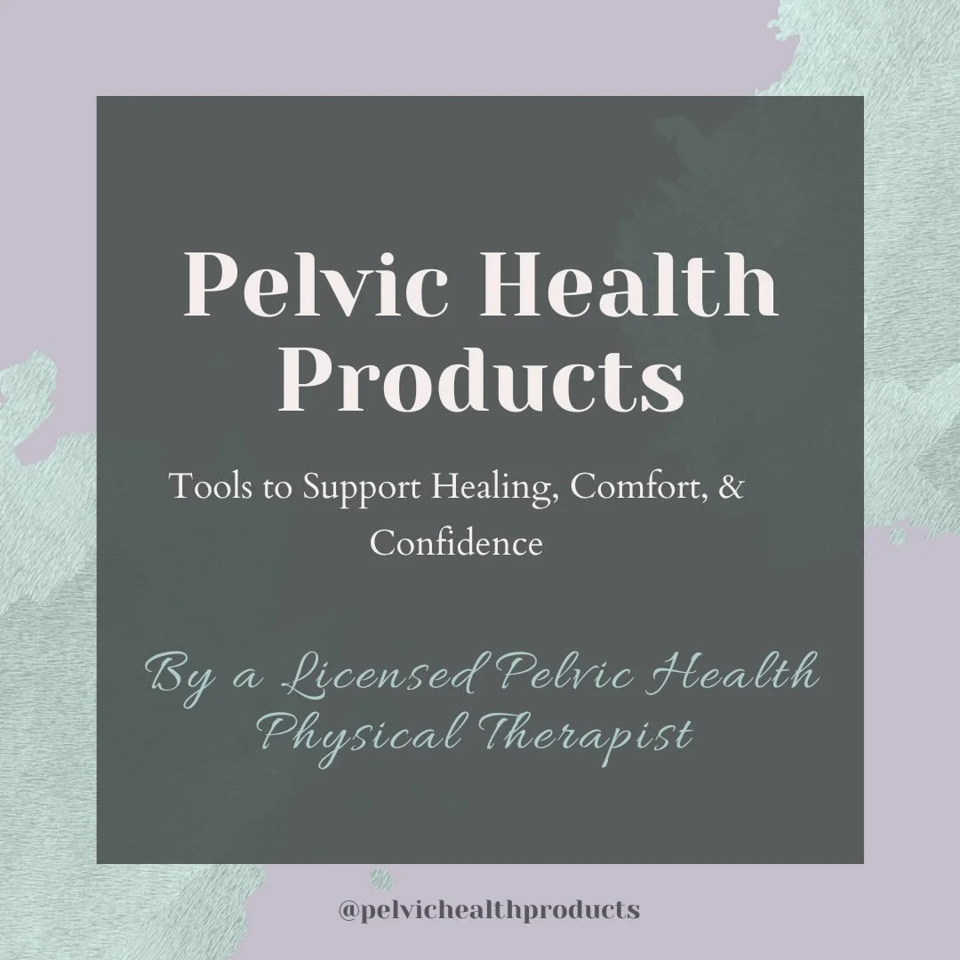 Pelvic health products can feel confusing, overwhelming, or even intimidating to navigate on your own.

This page was created by a licensed pelvic health physical therapist to help you better understand the tools commonly used to support:

&bull; pel