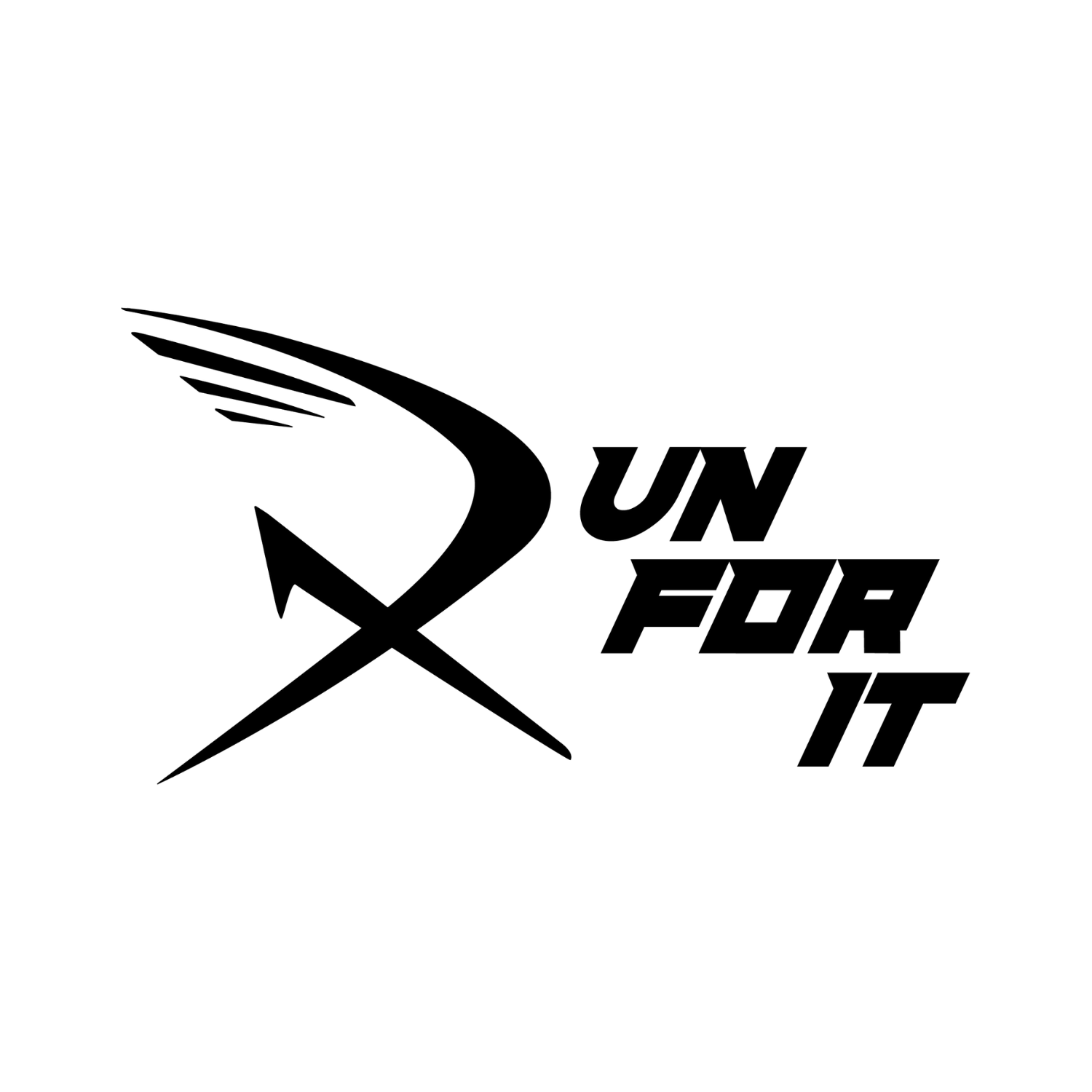 Run for It logo, El Paso TX run club