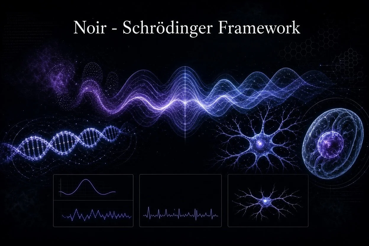 HoloHarmoniq™ | Noir–Schrödinger Quantum-Biological Coherence Platform