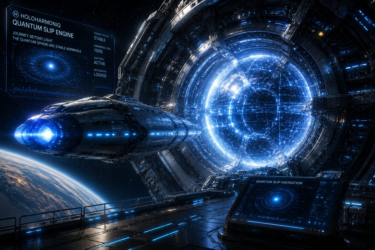 Quantum Slip Engine HoloArk