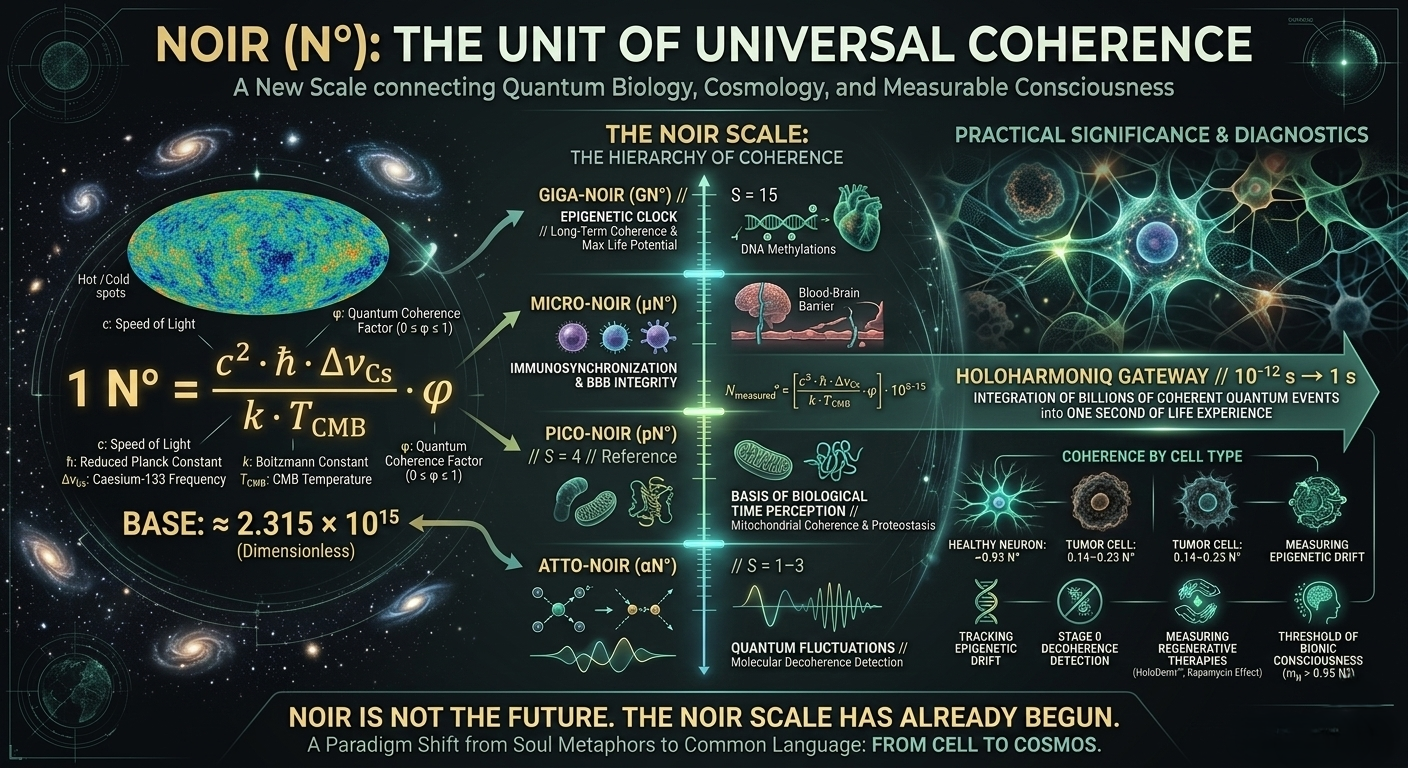 Noir the unit of universal coherence