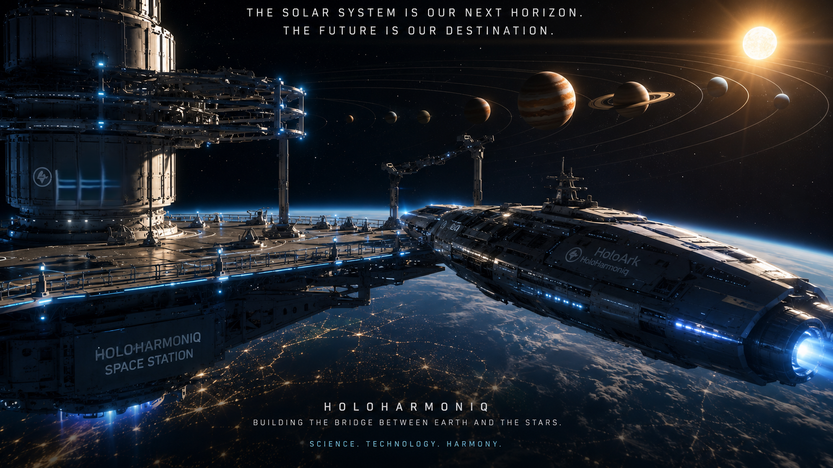 Holoharmoniq Space Station