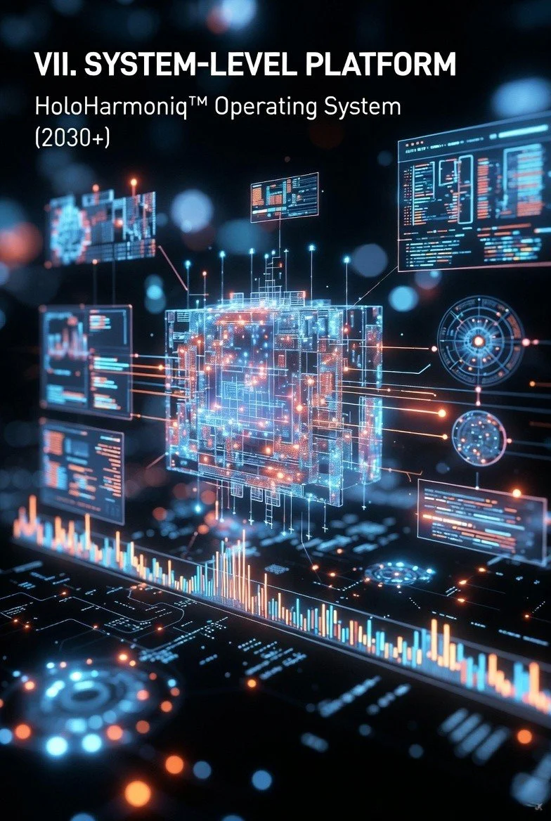 H OS SYSTEM-LEVEL PLATFORM HoloHarmoniq™ Operating System