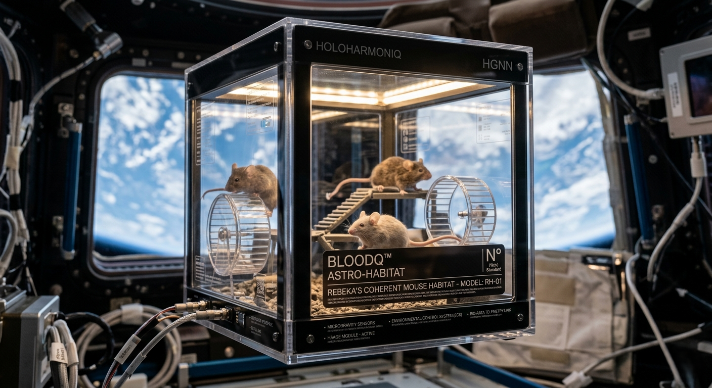 ISS Mouse Habitat by Holoharmoniq