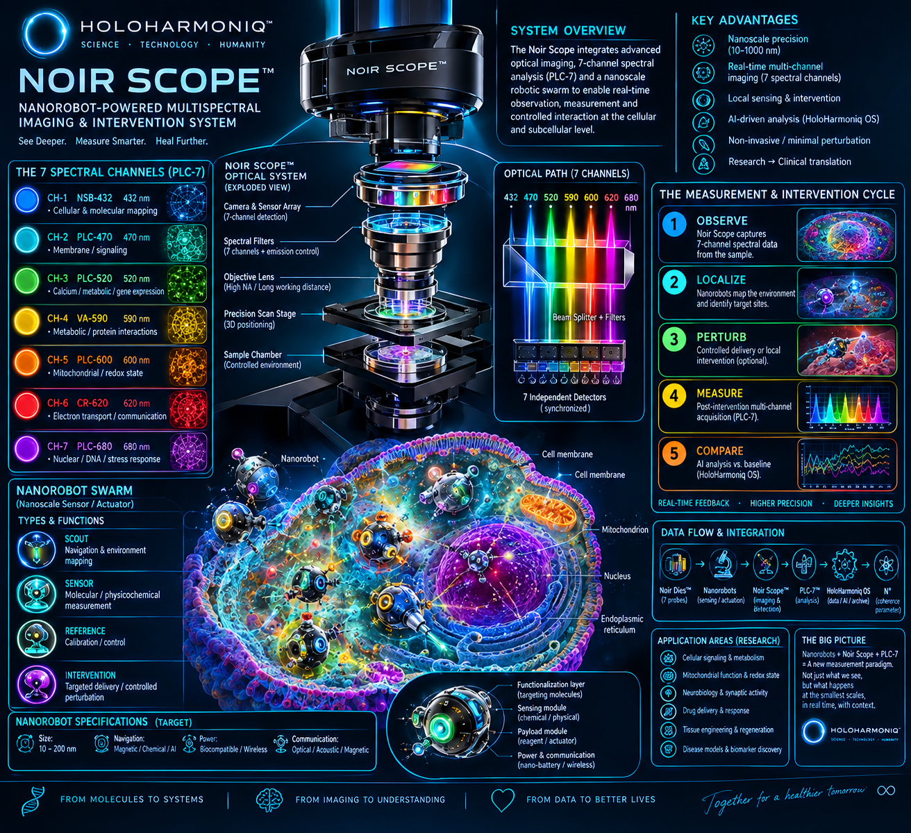 Noir Scope powered by Nanorobots